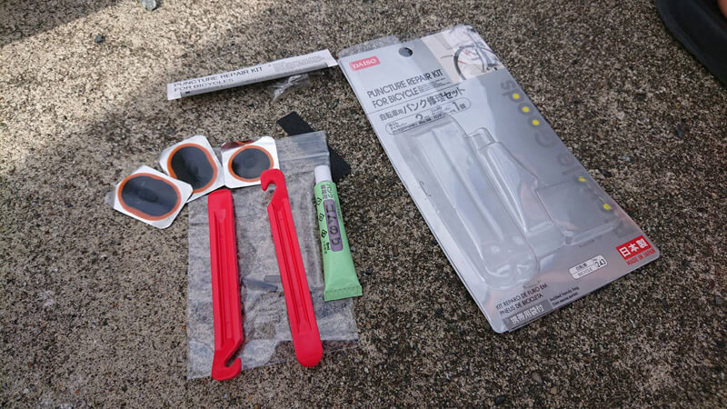 自転車のパンク修理にボンドを使えるか