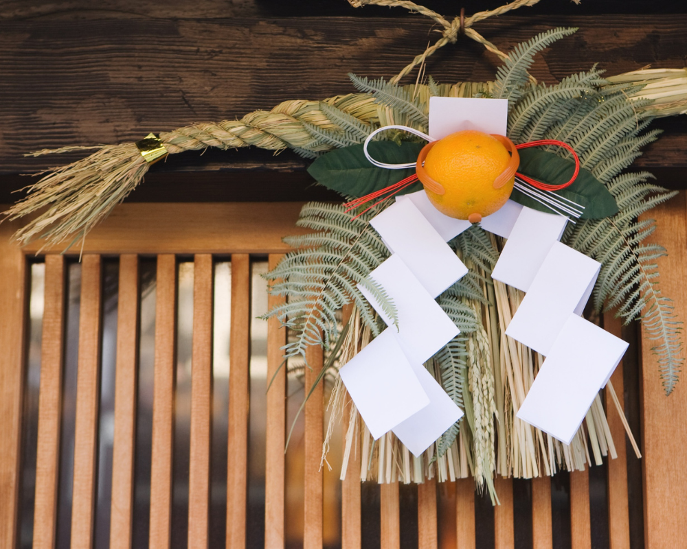 住まいに飾られた正月飾り